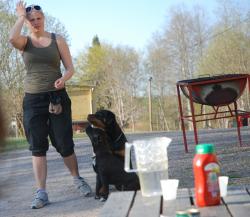 Sabina, Fliza och Doris